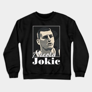 Nikola Jokic Vintage Art Crewneck Sweatshirt